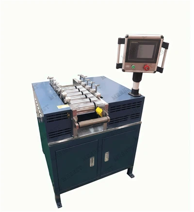 Machine de presse à rouleau à chaud pour fabrication d'électrodes sèches