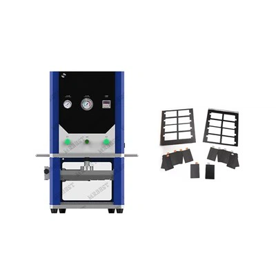 Découpeuse d'électrodes de batterie semi-automatique